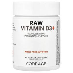 Codeage Raw Vitamin D3 60 Vegetable Capsules