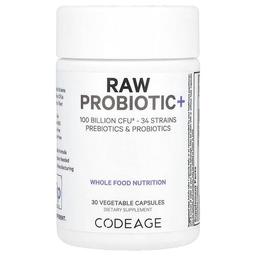 Codeage Raw Probiotic 100 Billion Cfu 30 Vegetable Capsules