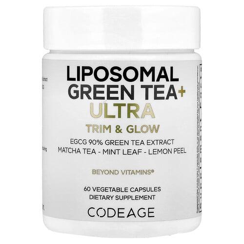 Codeage Liposomal Green Tea Ultra Trim Glow 60 Vegetable Capsules product image