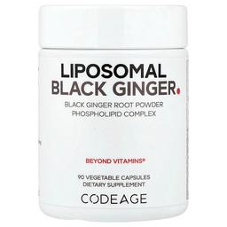 Codeage Liposomal Black Ginger 90 Vegetable Capsules 500 Mg Per Capsule