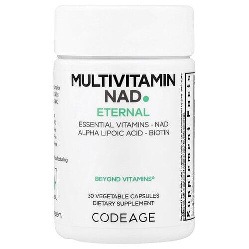 Codeage Multivitamin Nad External 30 Vegetable Capsules product image