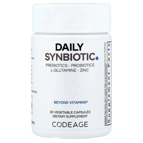 Codeage Daily Synbiotic 30 Vegetable Capsules