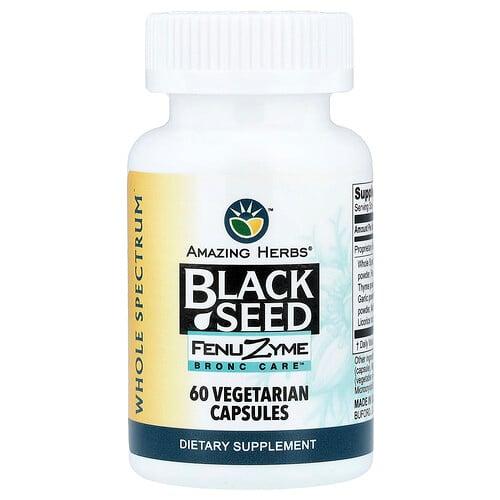 Amazing Herbs Black Seed 60 Vegetarian Capsules