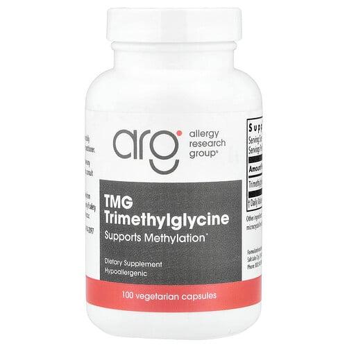 Allergy Research Group Tmg 100 Vegetarian Capsules 750 Mg Per Capsule