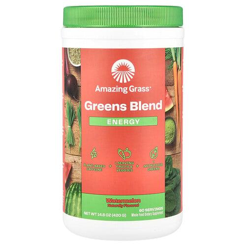 Amazing Grass Greens Blend Energy Watermelon 14 8 Oz 420 G