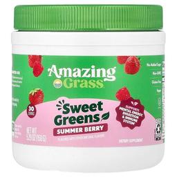 Amazing Grass Sweet Greens Summer Berry 5 29 Oz 150 G