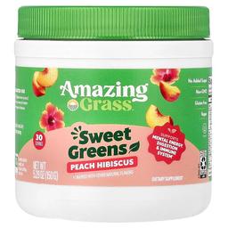 Amazing Grass Sweet Greens Peach Hibiscus 5 29 Oz 150 G