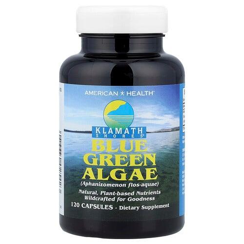 American Health Klamath Shores Blue Green Algae 120 Capsules 500 Mg Per Capsule