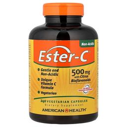 American Health Ester C With Citrus Bioflavonoids 240 Vegetarian Capsules