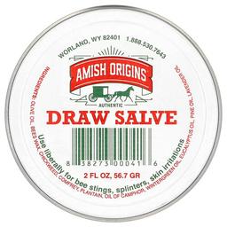 Amish Origins Draw Salve 2 Fl Oz 56 7 G