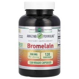 Amazing Nutrition Bromelain 500 Mg 120 Veggie Capsules