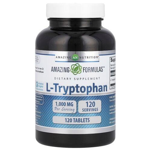 Amazing Nutrition L Tryptophan 1 000 Mg 120 Tablets