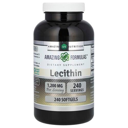 Amazing Nutrition Lecithin 1 200 Mg 240 Softgels