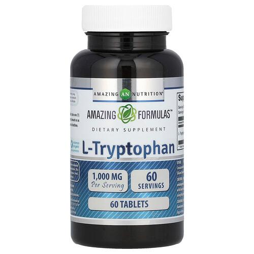 Amazing Nutrition L Tryptophan 1 000 Mg 60 Tablets