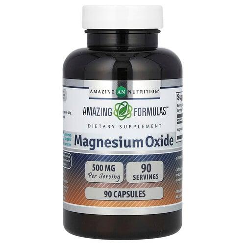 Amazing Nutrition Magnesium Oxide 500 Mg 90 Capsules