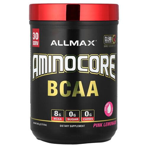 Allmax Aminocore Bcaa Pink Lemonade 0 76 Lbs 345 G