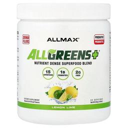 Allmax Allgreens Lemon Lime 8 68 Oz 246 G