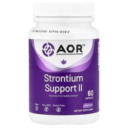Advanced Orthomolecular Research Aor Strontium Support Ii 60 Capsules 341 Mg Per Capsule