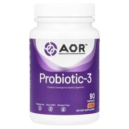 Advanced Orthomolecular Research Aor Probiotic 3 90 Capsules
