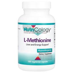 Nutricology L Methionine 500 Mg 100 Vegetarian Capsules