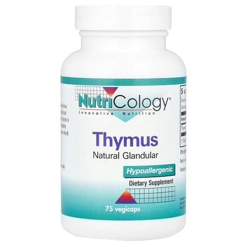 Nutricology Thymus 0 5 G 75 Vegicaps