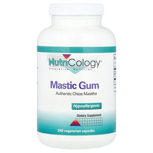 Nutricology Mastic Gum 240 Vegetarian Capsules 0 5 G Per Capsule product image