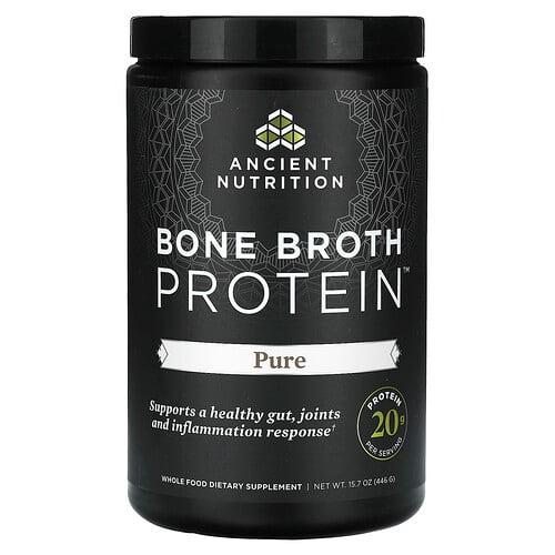 Ancient Nutrition Bone Broth Protein Pure 15 7 Oz 446 G