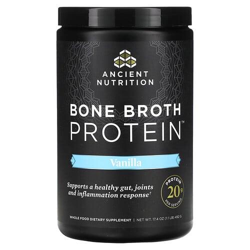 Ancient Nutrition Bone Broth Protein Vanilla 1 1 Lbs 492 G