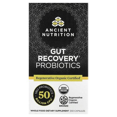 Ancient Nutrition Gut Recovery Probiotics 60 Capsules