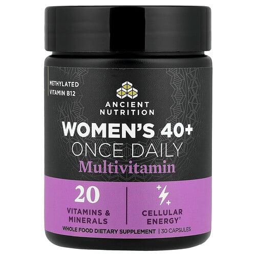 Ancient Nutrition Women S 40 Once Daily Multivitamin 30 Capsules
