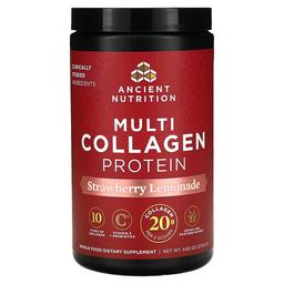 Ancient Nutrition Multi Collagen Protein Strawberry Lemonade 9 65 Oz 273 6 G
