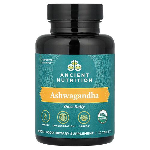 Ancient Nutrition Ashwagandha 30 Tablets