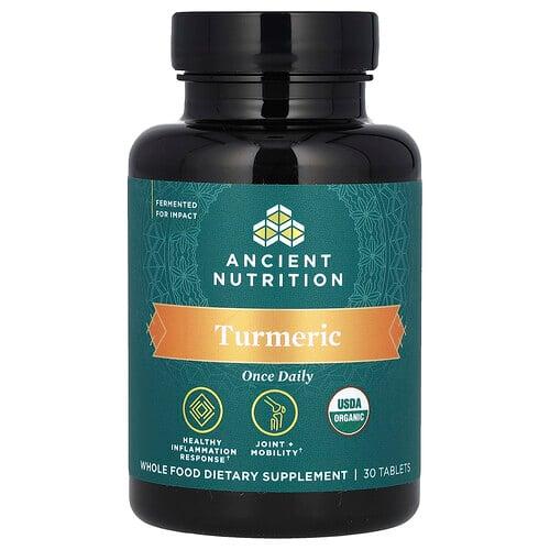 Ancient Nutrition Turmeric Once Daily 30 Tablets