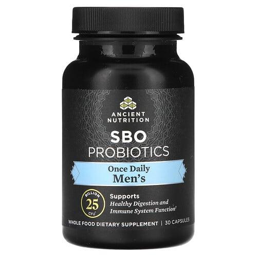 닥터 엑스/엔시언트 뉴트리션 Ancient Nutrition, 남성용, SBO 프로바이오틱, 250억CFU, 캡슐 30정 product image