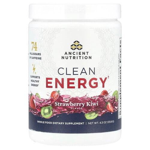 Ancient Nutrition Clean Energy Strawberry Kiwi 4 3 Oz 121 8 G