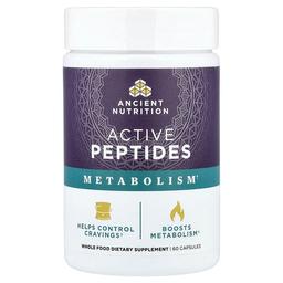 Ancient Nutrition Active Peptides Metabolism 60 Capsules