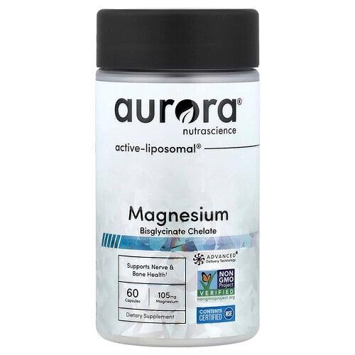 Aurora Nutrascience Magnesium Bisglycinate Chelate 60 Capsules