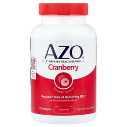Azo Cranberry Urinary Health 100 Softgels