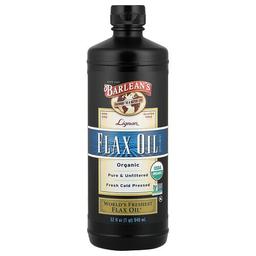 Barlean S Organic Lignan Flax Oil 32 Fl Oz 946 Ml