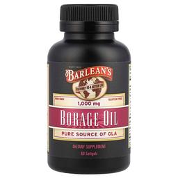 Barlean S Borage Oil 1 000 Mg 60 Softgels