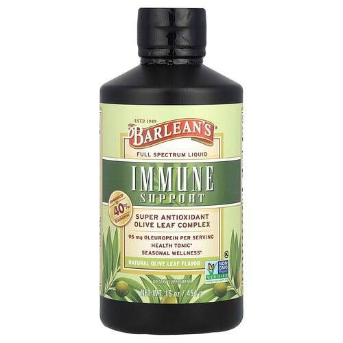 Barlean S Olive Leaf Complex Natural Olive Leaf 95 Mg 16 Oz 454 G