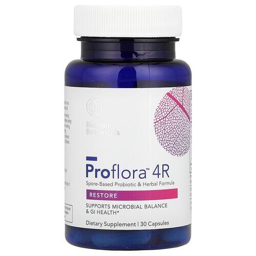 Biocidin Botanicals Proflora 4r Spore Based Probiotic Herbal Formula 30 Capsules