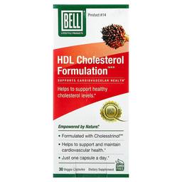Bell Lifestyle Hdl Cholesterol Formulation 30 Veggie Capsules