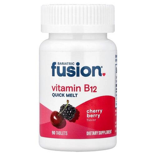 Bariatric Fusion Vitamin B12 Quick Melt Cherry Berry 90 Tablets