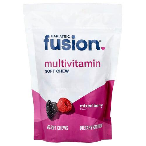 Bariatric Fusion Multivitamin Soft Chew Mixed Berry 60 Soft Chews product image