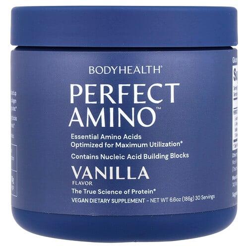 Bodyhealth Perfect Amino Vanilla 6 6 Oz 186 G