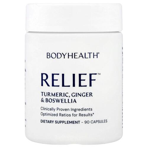 Bodyhealth Relief Turmeric Ginger Boswellia 90 Capsules
