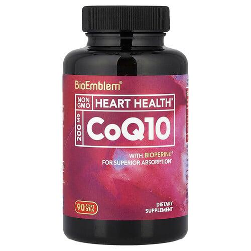 Bioemblem Coq10 With Bioperine 90 Soft Gels product image