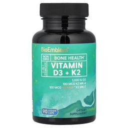 Bioemblem Vitamin D3 K2 90 Veggie Caps