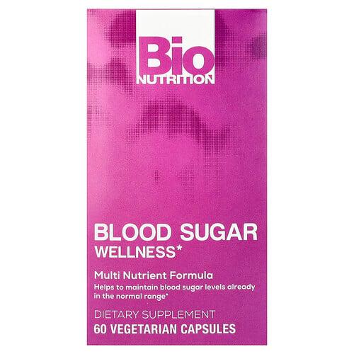 Bio Nutrition Blood Sugar Wellness 60 Vegetarian Capsules